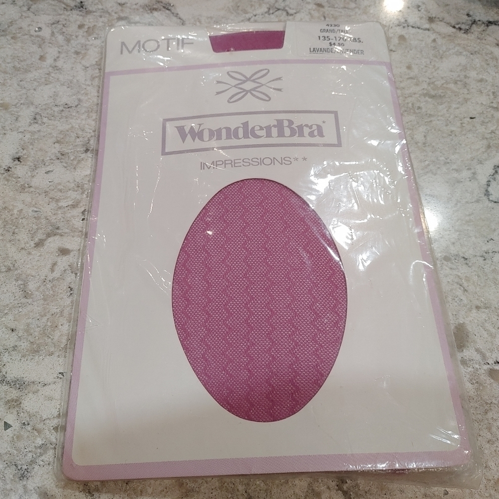VINTAGE 90's Wonderbra Impressions lavender panty House